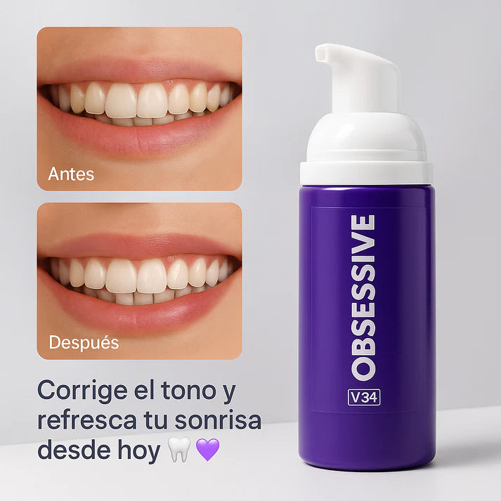 Pasta Dental Blanqueadora Obsessive – Protección diaria y efecto blanqueador
