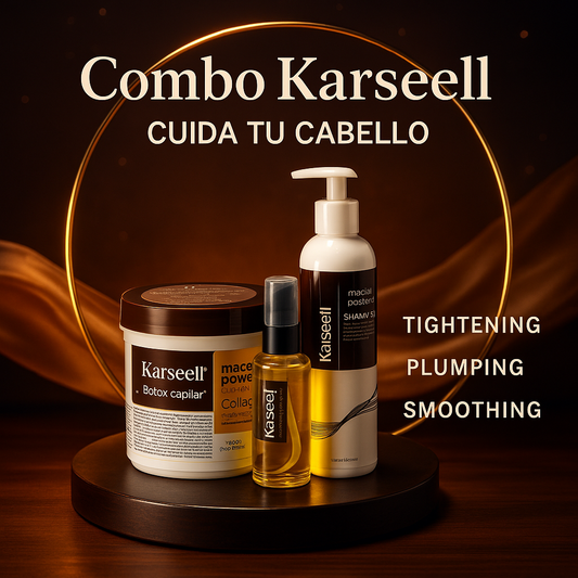 Combo Karseell – Reparación Total 3 en 1 para un Cabello de Ensueño