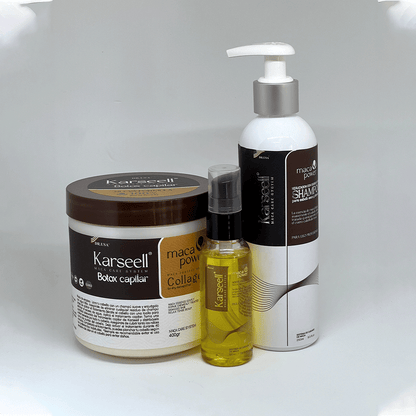 Combo Karseell – Reparación Total 3 en 1 para un Cabello de Ensueño